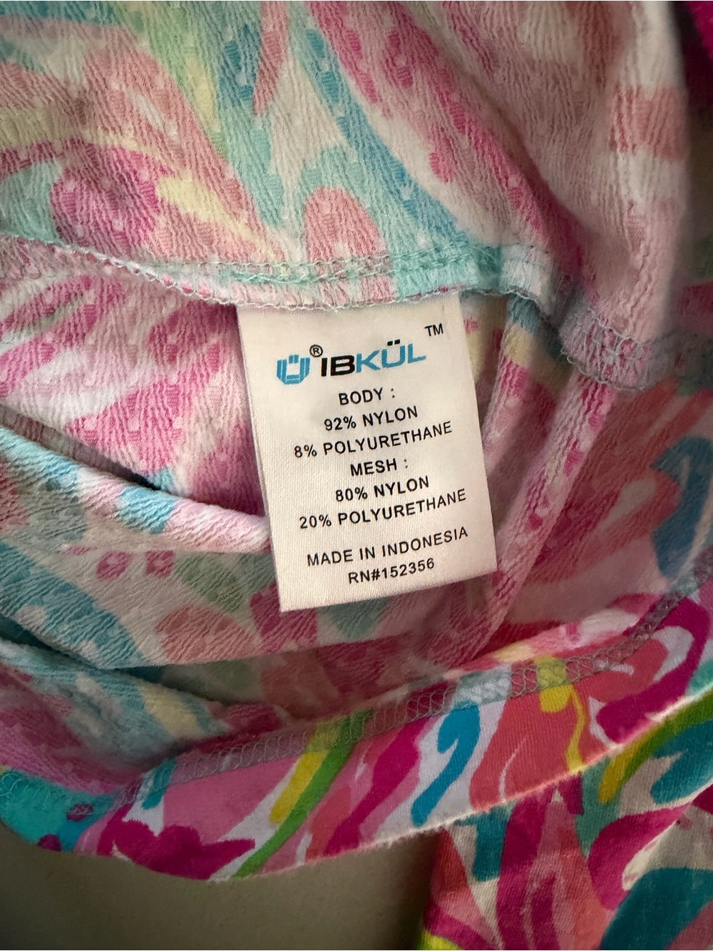 IBKUL Womens AUBREY CANDY PINK Long Sleeve Mock Golf Shirt Size XS Pickleball - Picture 7 of 8